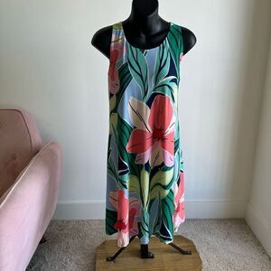 Nine West Sleeveless Floral Dress